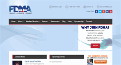 Desktop Screenshot of fdma.org