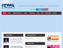 Tablet Screenshot of fdma.org